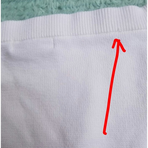 Wild Honey white long sleeve crop top - Picture 7 of 8